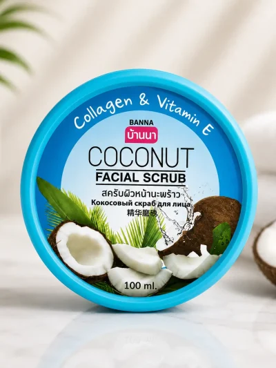 Banna Coconut Facial Scrub